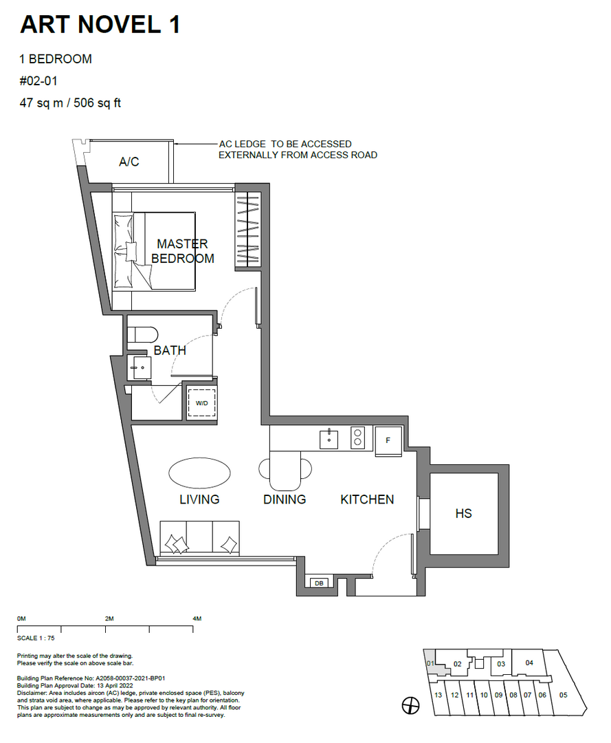 ART NOVEL 1 floor plan